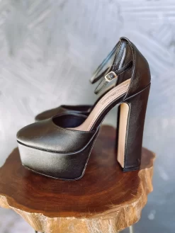 Reese Platform Chunky Pumps- Black -Fashion Clothing Store 0047f1df2e087429ab140a69aa8df127 scaled