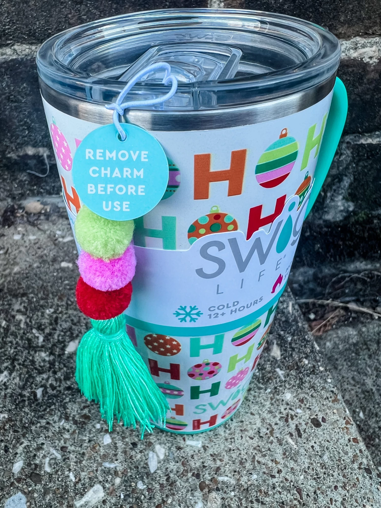 HoHoHo Travel Mug- 22oz 3 HoHoHo Travel Mug- 22oz - Image 3