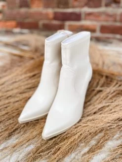 MIA Rachell Bootie- Ivory 9 MIA Rachell Bootie- Ivory -Fashion Clothing Store 016e653ba50cab5e6017de5ed2ccdd97