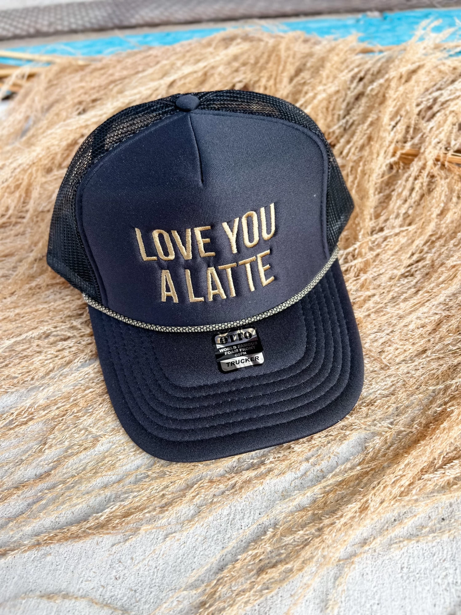 Love You A Latte Foam Hat 1 Love You A Latte Foam Hat