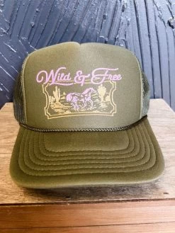 Wild And Free Foam Hat