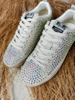 Christi Sneaker- Silver Bling -Fashion Clothing Store 0343b9ede803b034fda0369685f75f4c