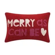 Merry As Can Be Hook Pillow
