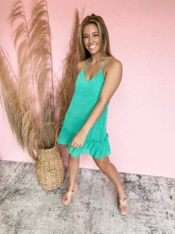 Cute N Sassy Spotted Braided Dress- Green 13 Cute N Sassy Spotted Braided Dress- Green -Fashion Clothing Store 06627921f73039d5b19e19f152f14e74 scaled