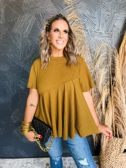 Up Hill From Here Asymmetric Top- Martini Olive -Fashion Clothing Store 069251275a9c2bfdc098860cdc60d6f8 scaled