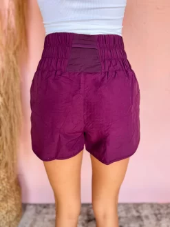 Let's Get Physical Running Shorts- Plum -Fashion Clothing Store 097ba7cb76b4c8b338a5c7c4cb34afbb scaled