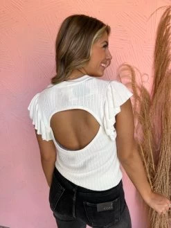 Keep It Real Open Back Knit Top -Fashion Clothing Store 09f6a07c0ec14170633ac1f8cb3a1d41