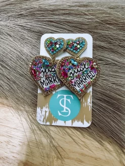 Just Married Hearts- Rainbow