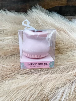 Lemon Lavender Silicone Body Scrubber- Muave