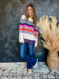 Dreamy Mood Mixed Print Sweater -Fashion Clothing Store 0b96bf1143dc589c07fc6d45d21f218b scaled