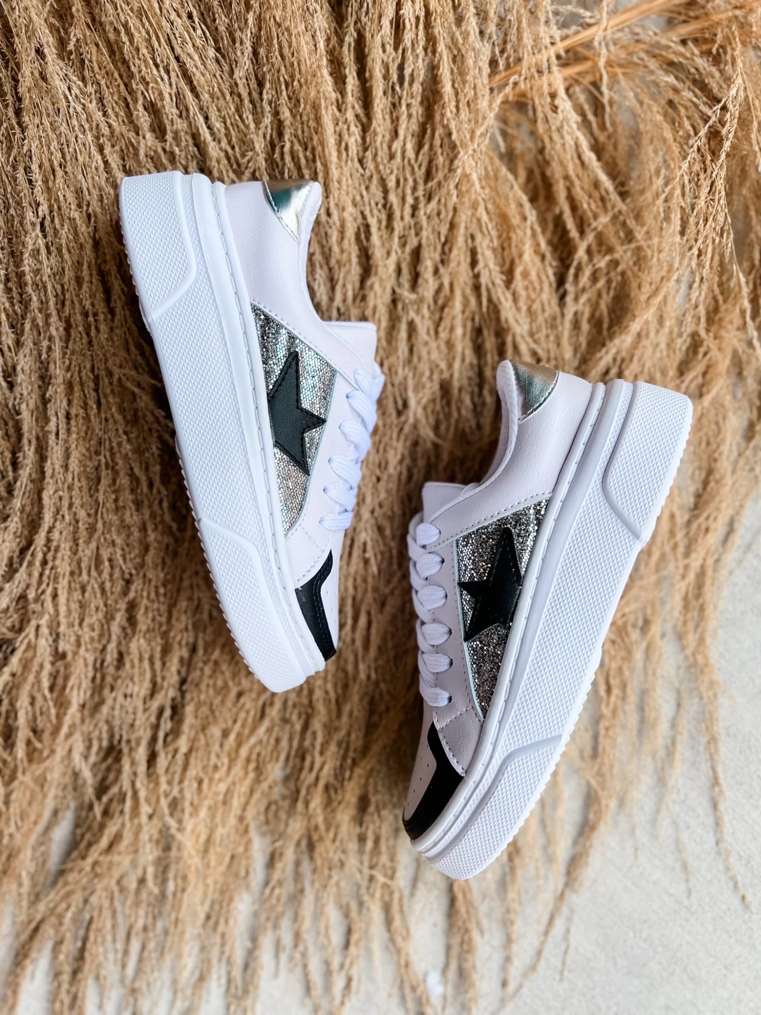 Aria 28 Sneakers- Black Pewter 6 Aria 28 Sneakers- Black Pewter - Image 6