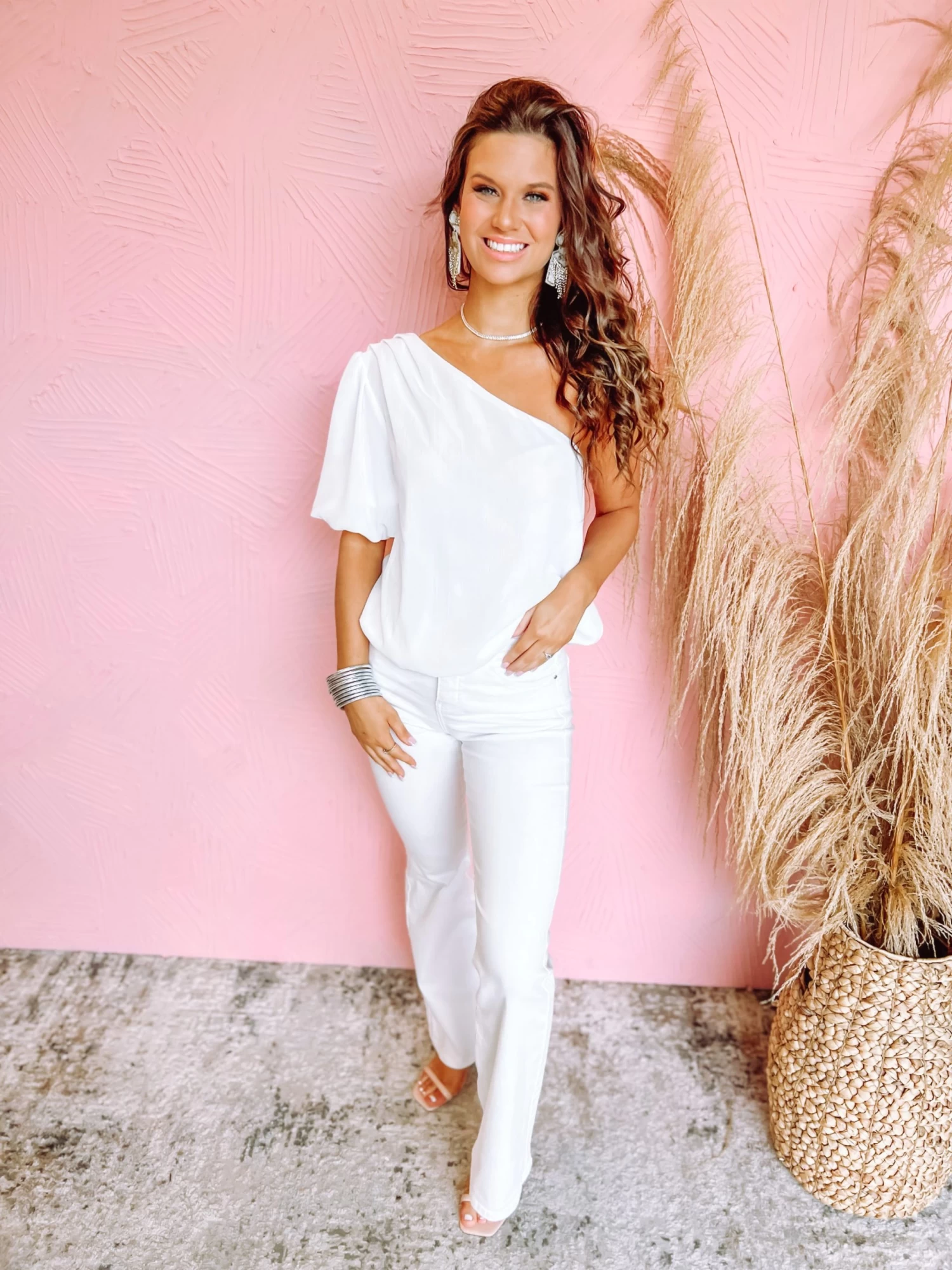 Athena Vibes One Shoulder Top 1 Athena Vibes One Shoulder Top