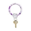 Deep Purple Marble Collection Key Ring