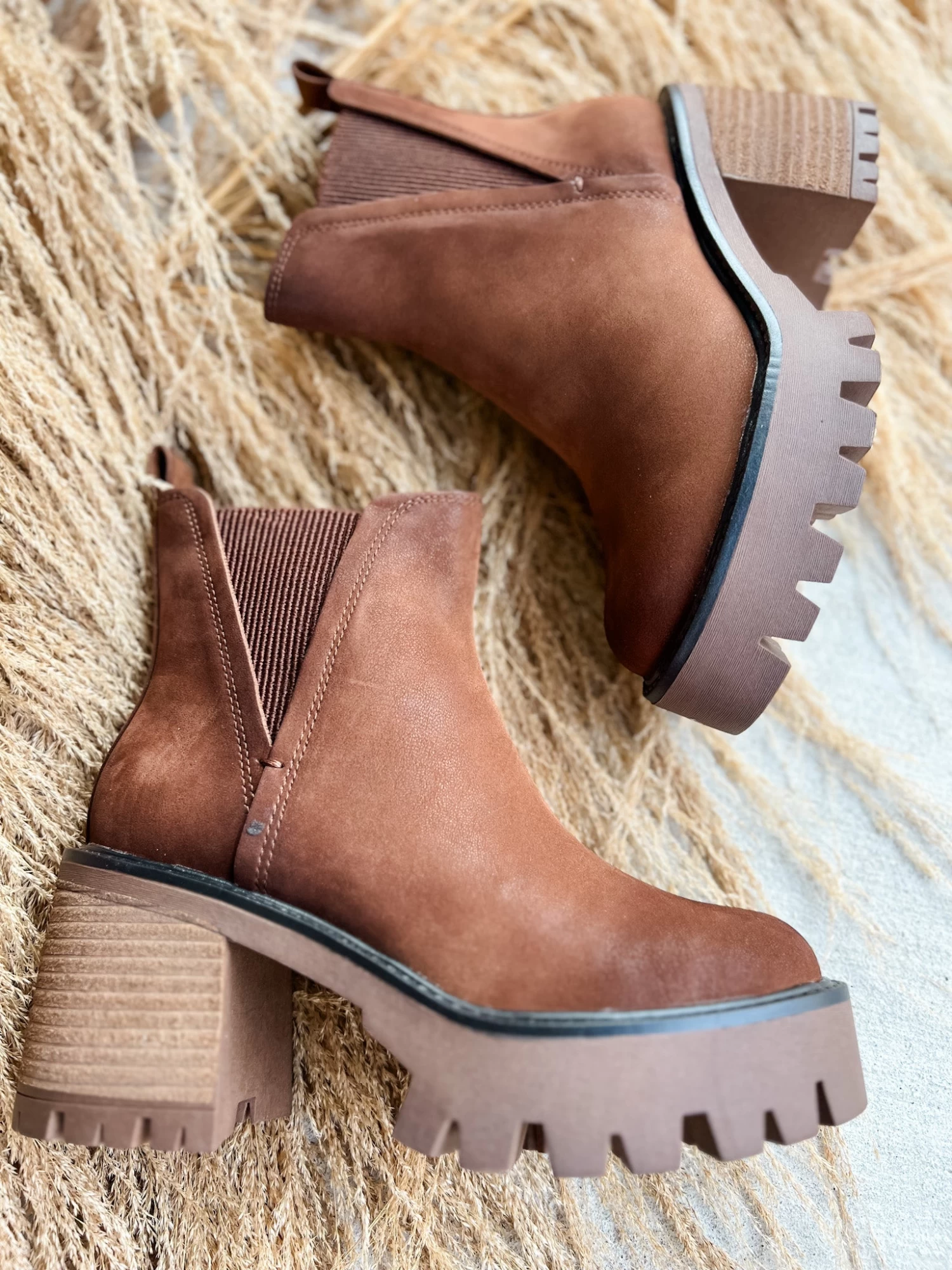 MIA Rusty Booties- Cognac 1 MIA Rusty Booties- Cognac