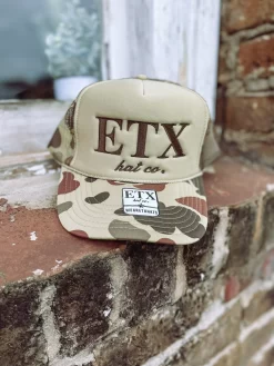 Retro ETX Foam Trucker Hat- Duck Camo