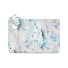 Pastel Marble- Large Silicone Pouch