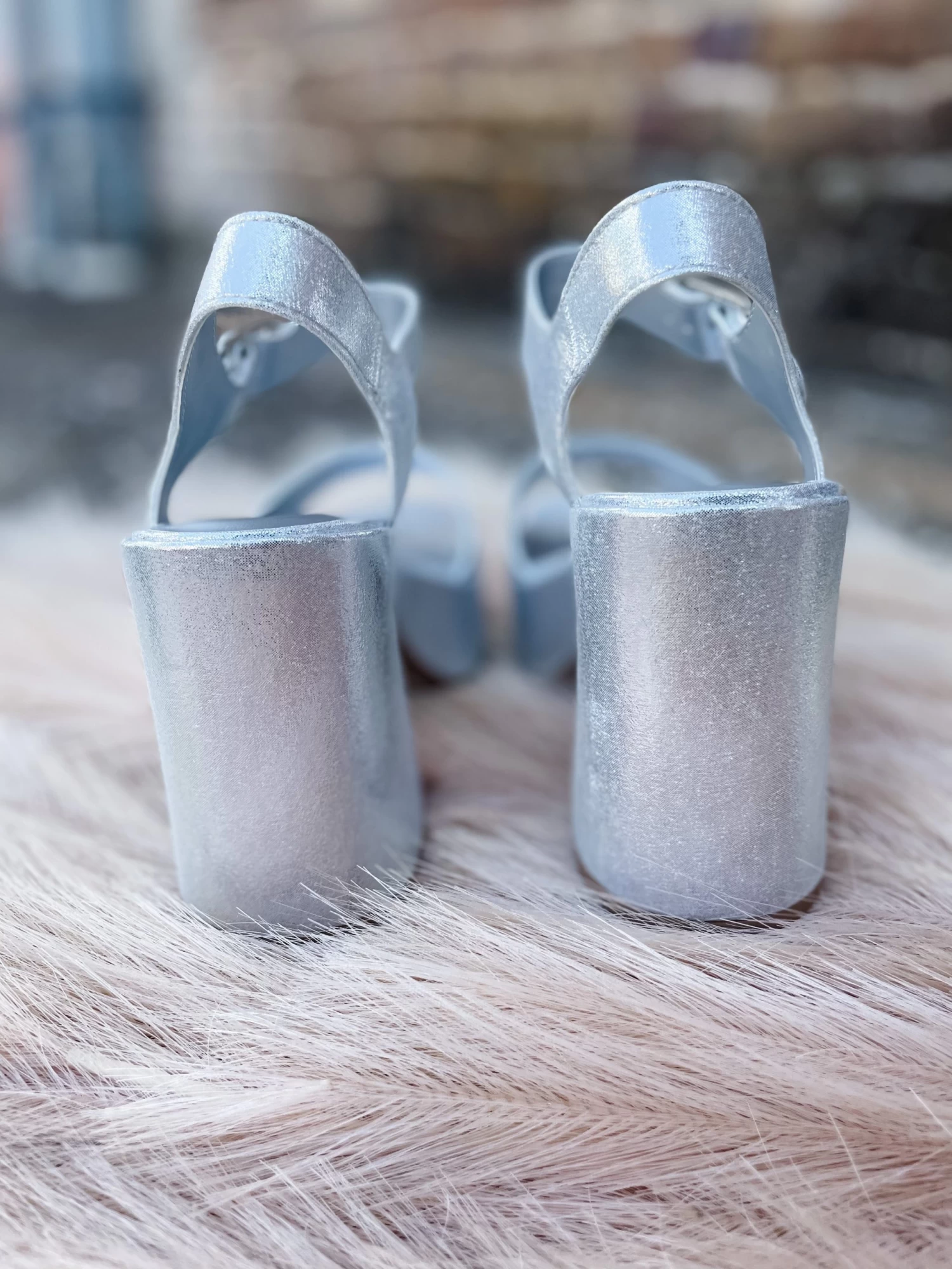 Launch Heels- Silver 3 Launch Heels- Silver - Image 3