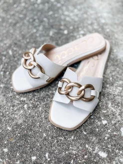 Baylor Sandals- Cream