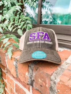 Split Line SFA Trucker Hat- Black