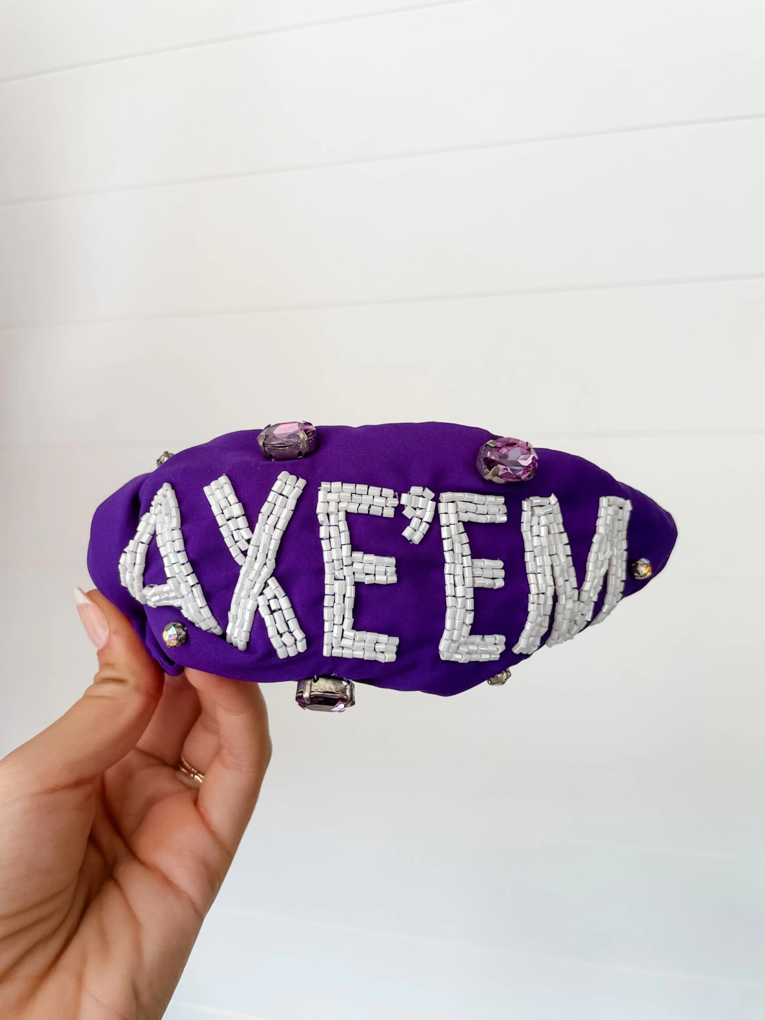 Axe Em Jacks Stone And Beaded Headband 2 Axe Em Jacks Stone And Beaded Headband - Image 2