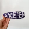 AXE EM JACKS Beaded Headband