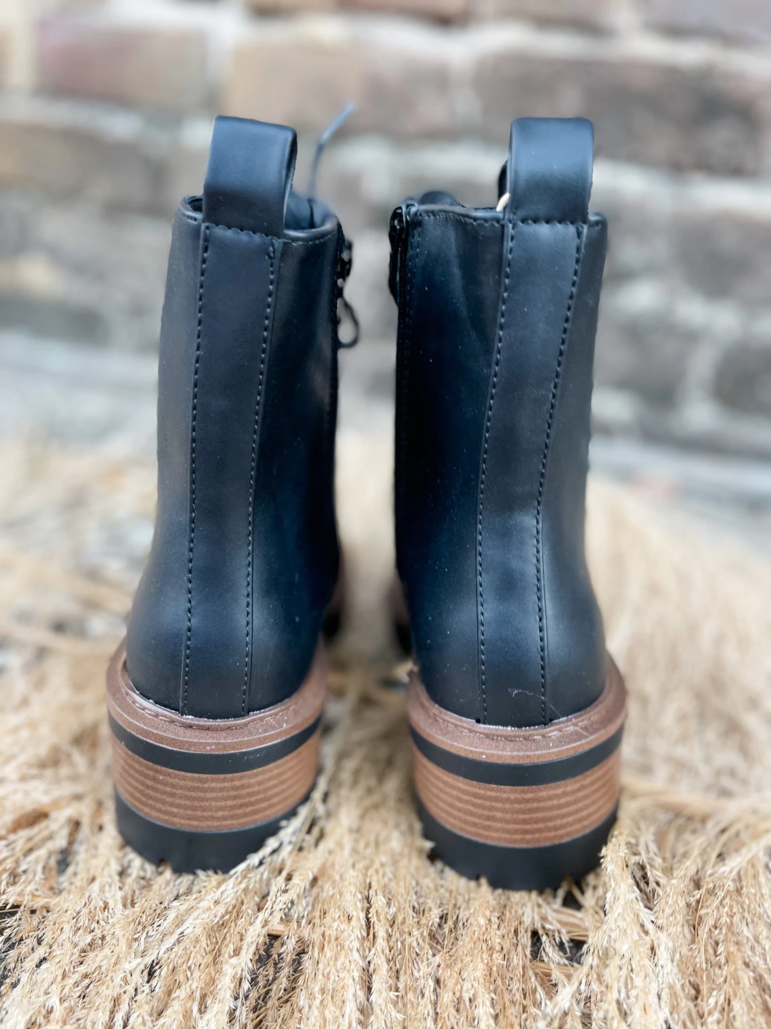 MIA Isaiah Combat Boots- Black 4 MIA Isaiah Combat Boots- Black - Image 4