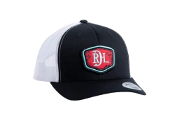 Shield Hat- Black/White