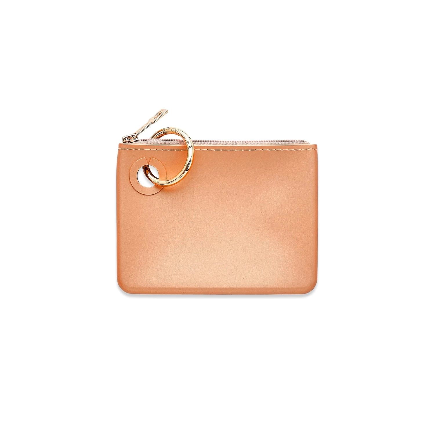 Rose Gold- Mini Silicone Pouch 1 Rose Gold- Mini Silicone Pouch