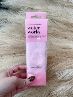 Lemon Lavender Make-up Removing Towel- Pink