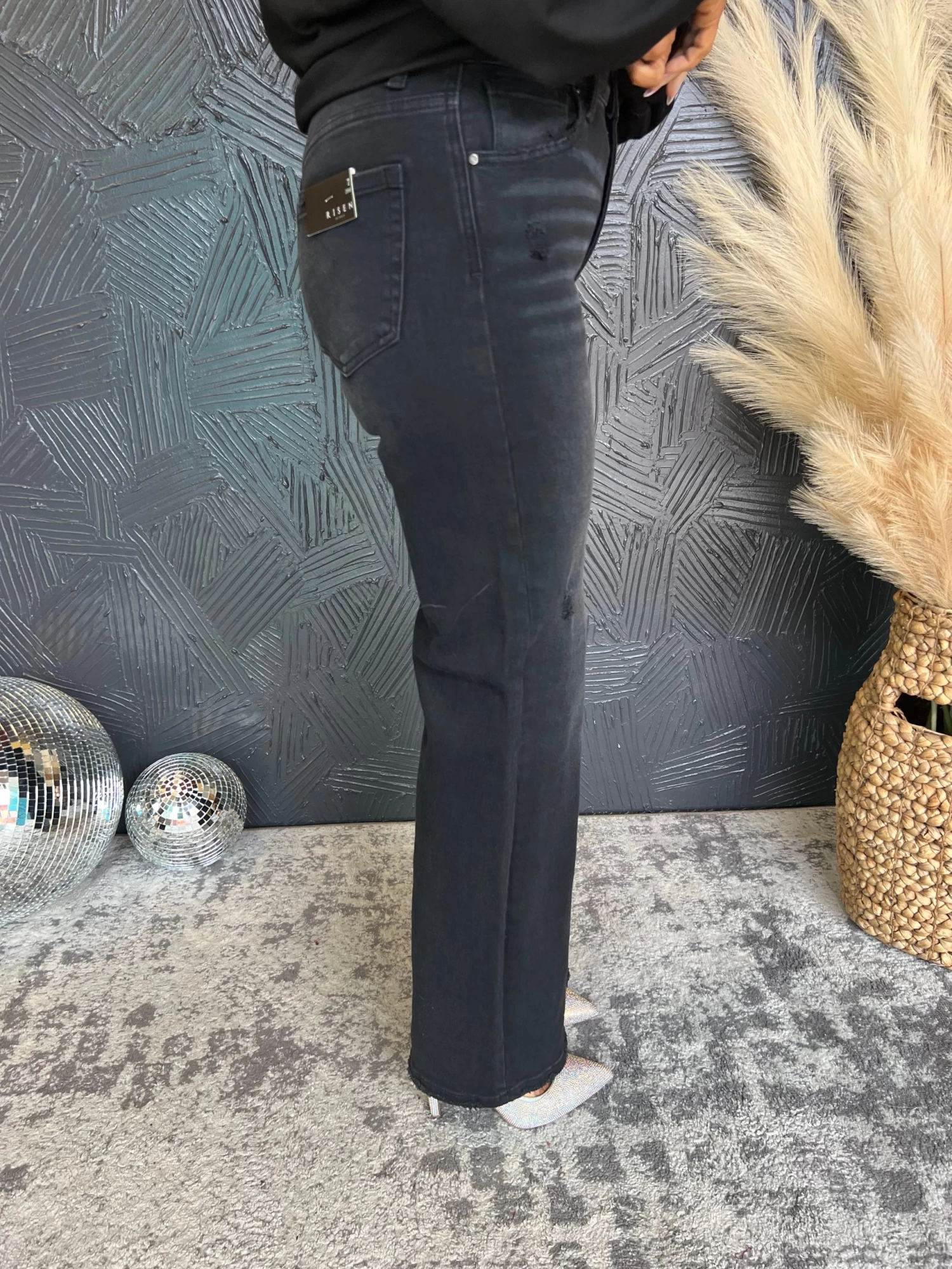 Do The Right Thing High Rise Wide Leg Jeans 2 Do The Right Thing High Rise Wide Leg Jeans - Image 2