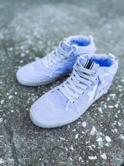 Paulina Star Sneaker- Lilac Canvas -Fashion Clothing Store 2c616d6a66c264c4e4500a644bf7e548 scaled