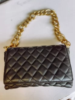 Dani Quilted Faux Leather Bag