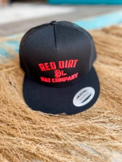 Hot Pink Direct Stitch Hat- Blk/Blk