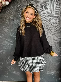 Take Me Away Mock Neck Knit Top- Black -Fashion Clothing Store 3178c87ebad7f6820b653d79ed668895 scaled