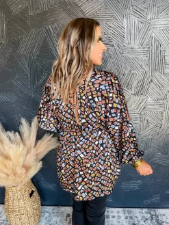 Hello There Square Print Babydoll Top -Fashion Clothing Store 3400d215b006b580c293d75992fc3985 scaled