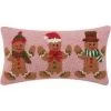 Gingerbreads Group Three M/2 Hook Pillow
