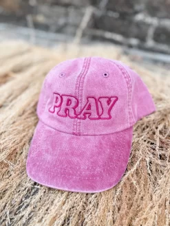 Pray Distressed Cap