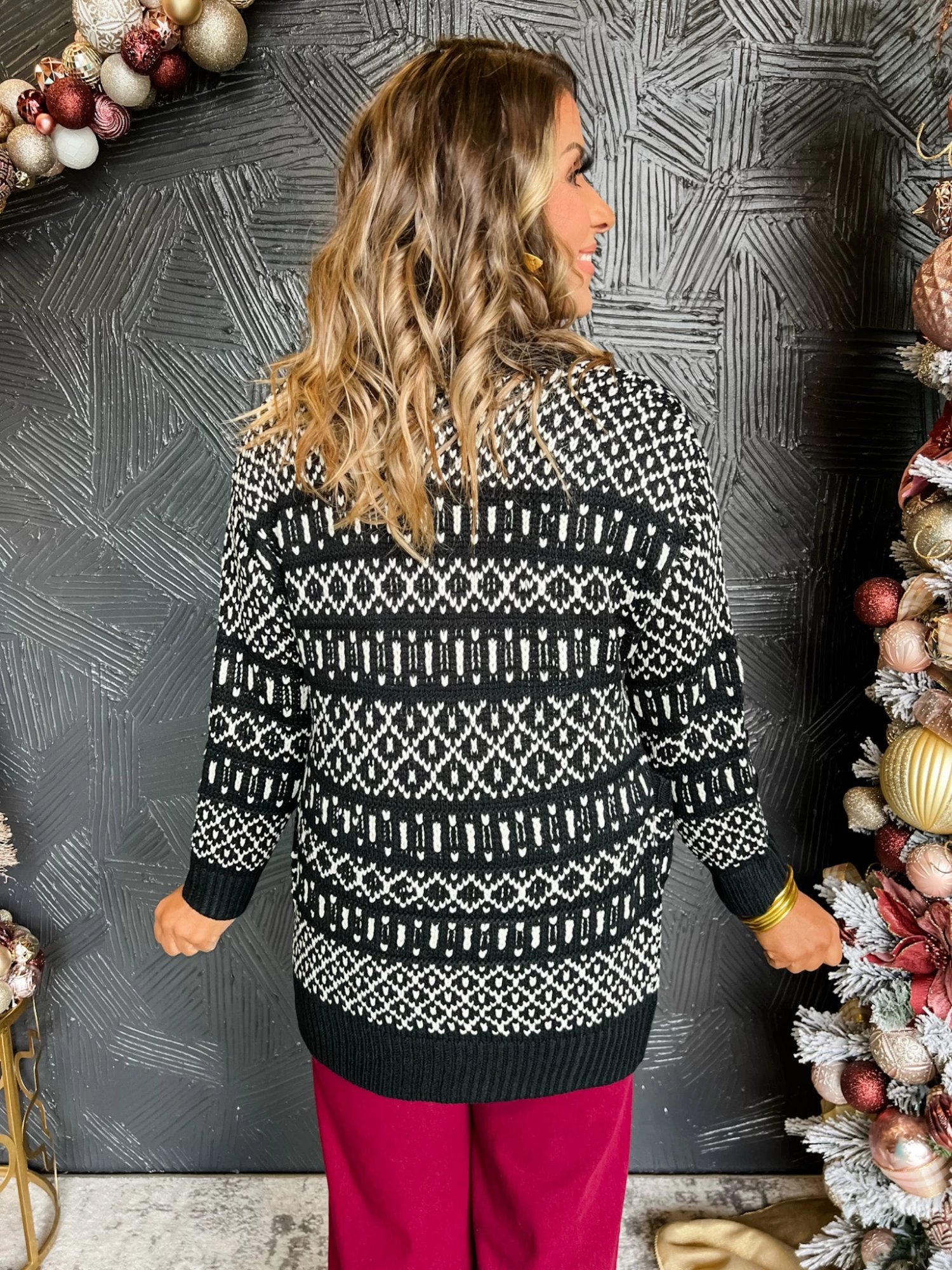 Tell Me Again Aztec Cardigan 5 Tell Me Again Aztec Cardigan - Image 5