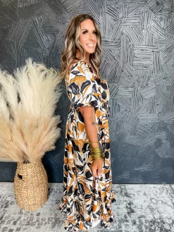 Flourishing Beauty Leaf Print Midi Dress -Fashion Clothing Store 38fe2f90bbe49960c3811bcdde84f0dc scaled