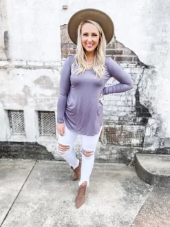 Meredith Scoop Neck L/S Top- Lavender -Fashion Clothing Store 3eb58555e1a52101b84ac8f8506ef71b scaled