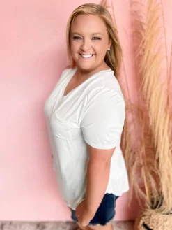 Keep Close Bamboo V Neck Top- Ivory -Fashion Clothing Store 3f4ab10407cc023760169d6fba8c1be3 scaled