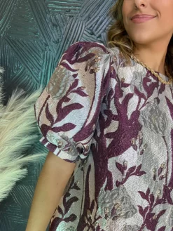 Just Another Day Metallic Jacquard Floral Dress -Fashion Clothing Store 40b8e3467b2007c39940824e2b20a3c3 scaled