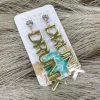 Lexie Gold Drunk Drop Earrings