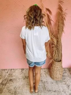 Audrey Pleated Gathered Front Top- Off White -Fashion Clothing Store 47f7af5099455182cf34be4d8da7654f scaled