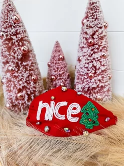 Naughty And Nice Beaded Headband- Red -Fashion Clothing Store 49bc3e1eedc0347f409c7573a351e5ff scaled