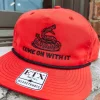 Come On With It Hat- Dark Orange