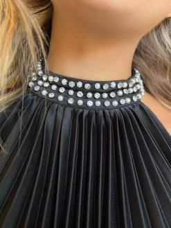 Hidden Gems High Neck Pleated Dress 10 Hidden Gems High Neck Pleated Dress -Fashion Clothing Store 50a50e6ad6c526009beb978a24982c56 scaled