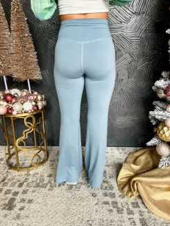 Work For It Butter Soft High-Rise V Shape Side Slit Pant- Chambray 5 Work For It Butter Soft High-Rise V Shape Side Slit Pant- Chambray -Fashion Clothing Store 56e672327655cc87e0efed2516873b86 scaled