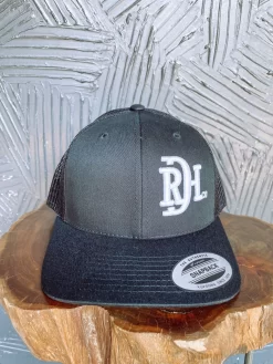 Branded Hat- Black