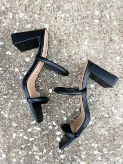Martha Heels- Black